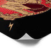 Muay Thai Fighter Poster (Ecke)