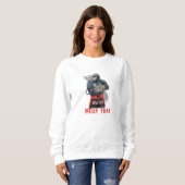 Muay Thai Fighter Sweatshirt (Vorne ganz)