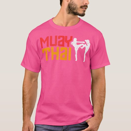 Muay Thai Fighter Training Mixed Martial Arts Stre T-Shirt (Vorderseite)