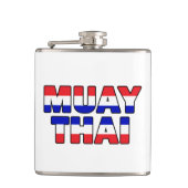 Muay Thai Flachmann (Vorderseite)