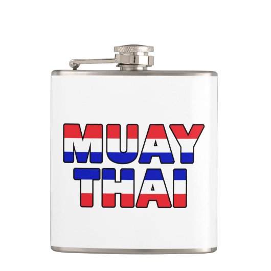 Muay Thai Flachmann (Vorderseite)