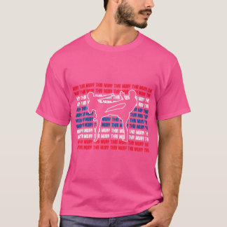 Muay Thai Flag Silhouette T-Shirt