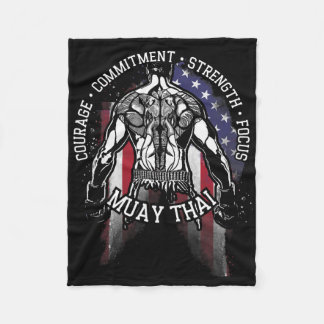 Muay Thai Fleecedecke