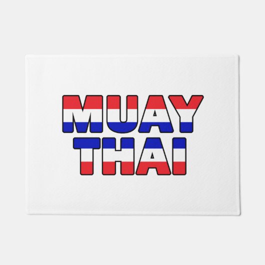 Muay Thai Fußmatte (Vorderseite)