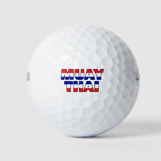 Muay Thai Golfball (Vorderseite)