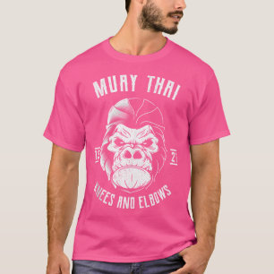Muay Thai Gorilla Thai Boxing und Kickboxing T-Shirt
