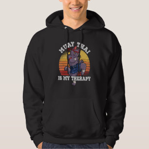 Muay Thai ist meine Therapie Hoodie