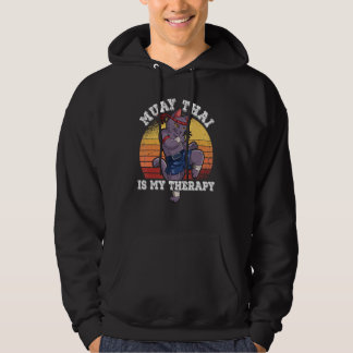 Muay Thai ist meine Therapie Hoodie