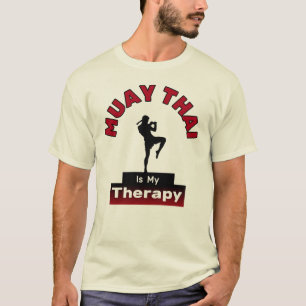 Muay Thai ist meine Therapie, Muay Thai T-Shirt