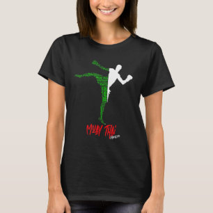 Muay Thai kämpfen Mexiko Thai Boxen T-Shirt