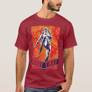 Muay-Thai-Kämpfer Kampfsport Sport T-Shirt