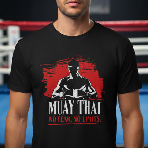 Muay-Thai-Kämpfer – Keine Angst, keine Grenzen T-Shirt