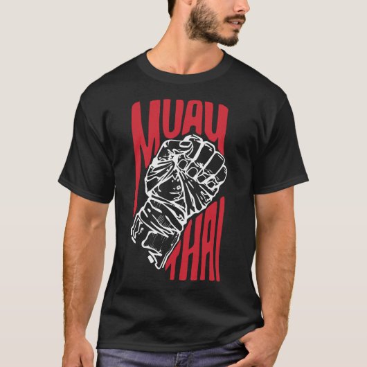 Muay Thai Kämpfer T-Shirt (Vorderseite)