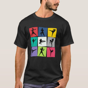 Muay Thai Kampfsport MMA Kämpferin Thai-Boxen Frau T-Shirt