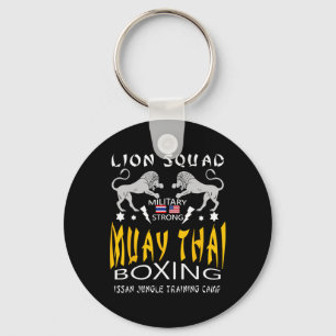 Muay Thai Kickbox-Training MMA-Werksportstudio Schlüsselanhänger