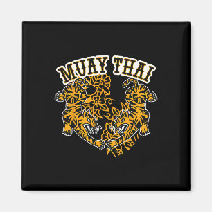 Muay Thai Kickboxen, Muay Thai Tigers, Muay Thai  Magnet