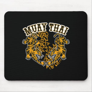 Muay Thai Kickboxen, Muay Thai Tigers, Muay Thai  Mousepad