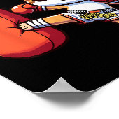 Muay Thai Kickboxing, Thai Boxing For Boys, Muay T Poster (Ecke)