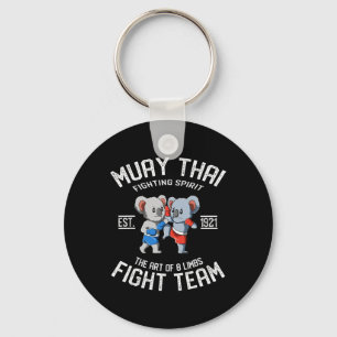Muay Thai Koala Fight Team - Nak Muay, Kickboxen Schlüsselanhänger
