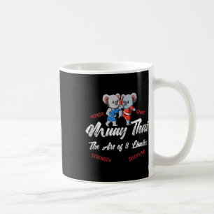 Muay Thai Koala Thai-Boxen und Kickboxen Kaffeetasse