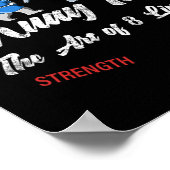 Muay Thai Koala Thai Boxing und Kickboxen Poster (Ecke)