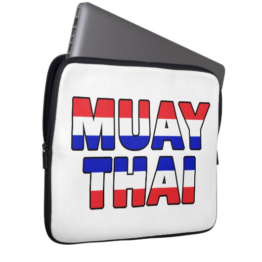 Muay Thai Laptopschutzhülle (Vorne Rechts)