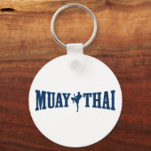 Muay Thai Logo Schlüsselanhänger (Vorderseite)