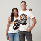 Muay Thai Logo - Thai-Boxkämpfer  T-Shirt (Unisex)