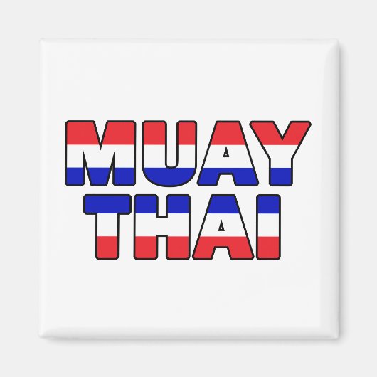 Muay Thai Magnet (Vorne)