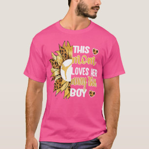 Muay Thai Mama Sonnenblume Muay Thai Fighter Mama T-Shirt