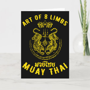 Muay Thai Männer Mma Tiger Straßenkampf Muay Thai  Karte