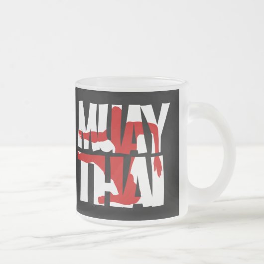 Muay Thai Mattglastasse (Rechts)