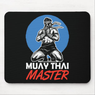 Muay-Thai-Meister Hobby Kampfsport Boxen Kämpfer Mousepad