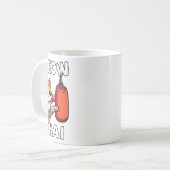 Muay Thai Meow Thai Kaffeetasse (Vorderseite Links)