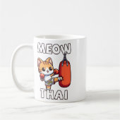 Muay Thai Meow Thai Kaffeetasse (Links)