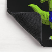 Muay Thai Mixed Martial Arts Fighter T-rex Mixed M Mousepad (Ecke)