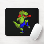 Muay Thai Mixed Martial Arts Fighter T-rex Mixed M Mousepad (Mit Mouse)