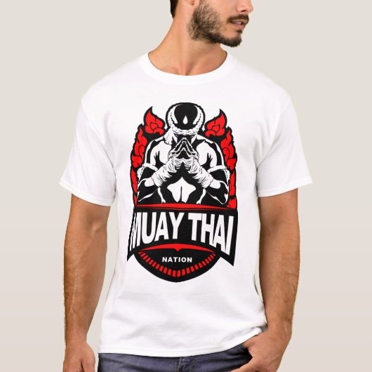 Muay Thai MIXED MARTIAL ARTS Kämpfer T-Shirt (Vorderseite)