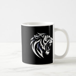 Muay Thai Mma Kampf Tattoo Tiger Brüllen Kickboxen Kaffeetasse