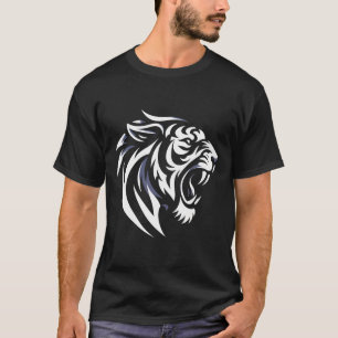 Muay Thai Mma Kampf Tattoo Tiger Brüllen Kickboxen T-Shirt