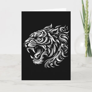 Muay Thai Mma Kampf Tattoo Tiger Kunst der 8 Glied Karte