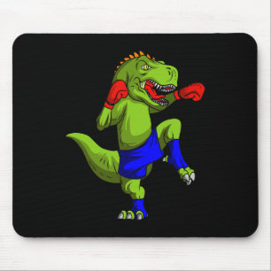 Muay Thai MMA Kämpfer T-Rex Mixed Martial Art Comt Mousepad