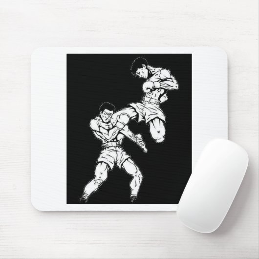Muay Thai Mousepad (Mit Mouse)