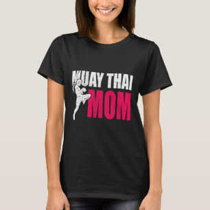 Muay Thai Mutter Geschenk Frauen Boxen Kickboxen M T-Shirt