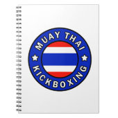 Muay Thai Notizblock (Vorderseite)