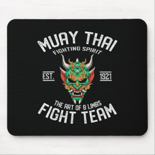 Muay Thai Oni - Thai-Boxen und Kickboxen Mousepad