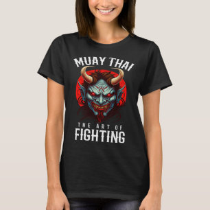 Muay Thai Oni Warrior Fight Team 4 T-Shirt
