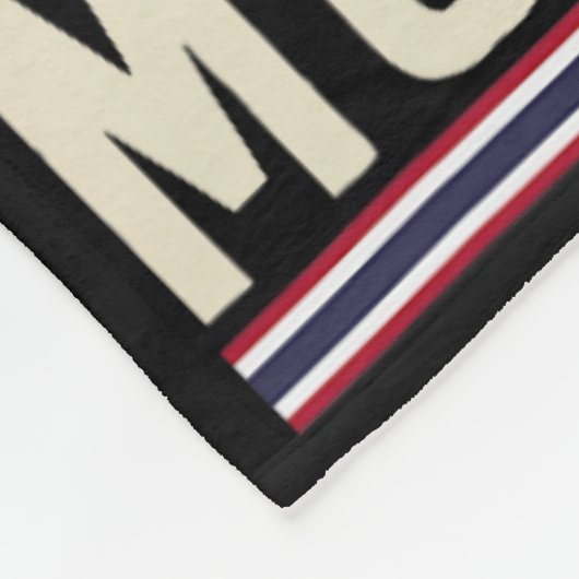 Muay Thai Panda Kickboxing Fighter Fleecedecke (Ecke)