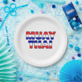 Muay Thai Pappteller (Party)