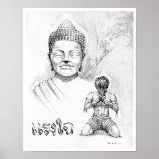 Muay Thai Poster (Vorne)